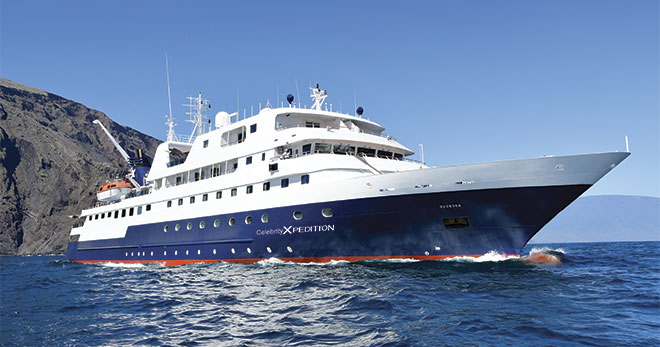 Celebrity Xpedition, Celebrity Cruises. SoloCruceros.com Celebrity Xpedition, Celebrity Cruises. SoloCruceros.com