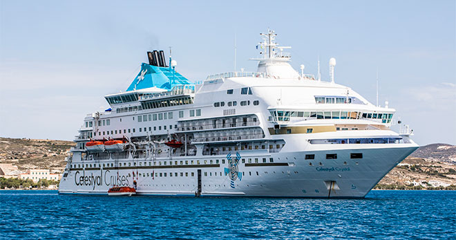 Celestyal Crystal, Celestyal Cruises. SoloCruceros.com Celestyal Crystal, Celestyal Cruises. SoloCruceros.com