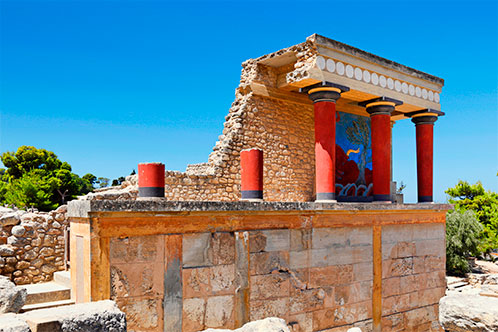 Destinos Celestyal Cruises, Palacio de Knossos en Heraklion. SoloCruceros.com Destinos Celestyal Cruises, Palacio de Knossos en Heraklion. SoloCruceros.com