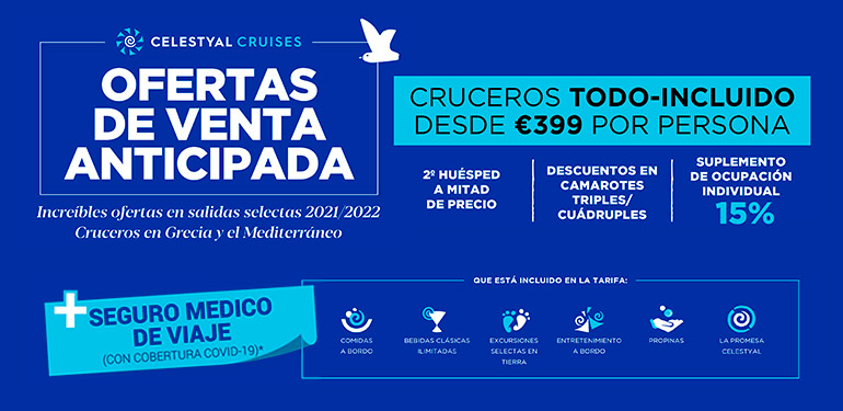 Promo Celestyal Cruises cruceros. SoloCruceros.com Promo Celestyal Cruises cruceros. SoloCruceros.com