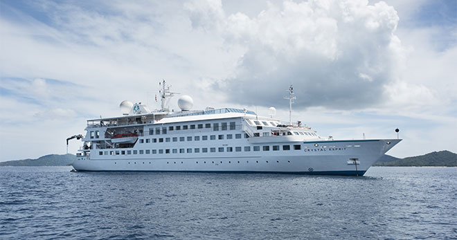 Crystal Esprit, Crystal Cruises. SoloCruceros.com Crystal Esprit, Crystal Cruises. SoloCruceros.com