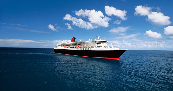 Queen Mary 2, Cunard Line. SoloCruceros.com Queen Mary 2, Cunard Line. SoloCruceros.com