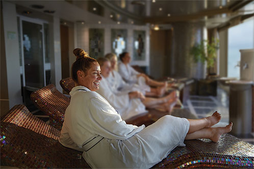 Spa con Holland. SoloCruceros.com Spa con Holland. SoloCruceros.com