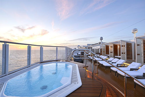 The Haven Sundeck by NCL. SoloCruceros.com The Haven Sundeck by NCL. SoloCruceros.com