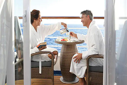 Canyon Ranch Spa de Oceania. SoloCruceros.com Canyon Ranch Spa de Oceania. SoloCruceros.com