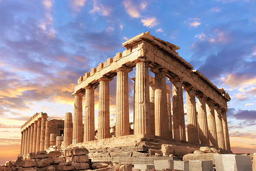 El Partenón, Acrópolis de Atenas, Grecia. SoloCruceros.com El Partenón, Acrópolis de Atenas, Grecia. SoloCruceros.com