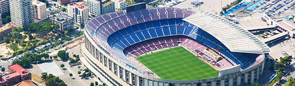 Estadio del Barça, Barcelona. SoloCruceros.com Estadio del Barça, Barcelona. SoloCruceros.com