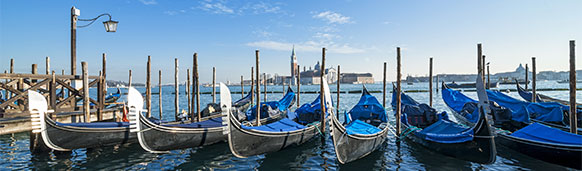 Góndolas de Venecia. SoloCruceros.com Góndolas de Venecia. SoloCruceros.com