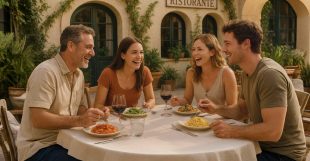Crucero-gastronomico-italia-familia-restaurante