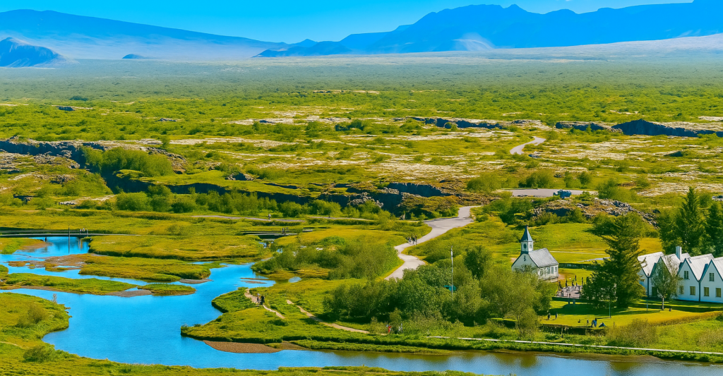 Fotografía Parque Nacional Thingvellir, destino de crucero