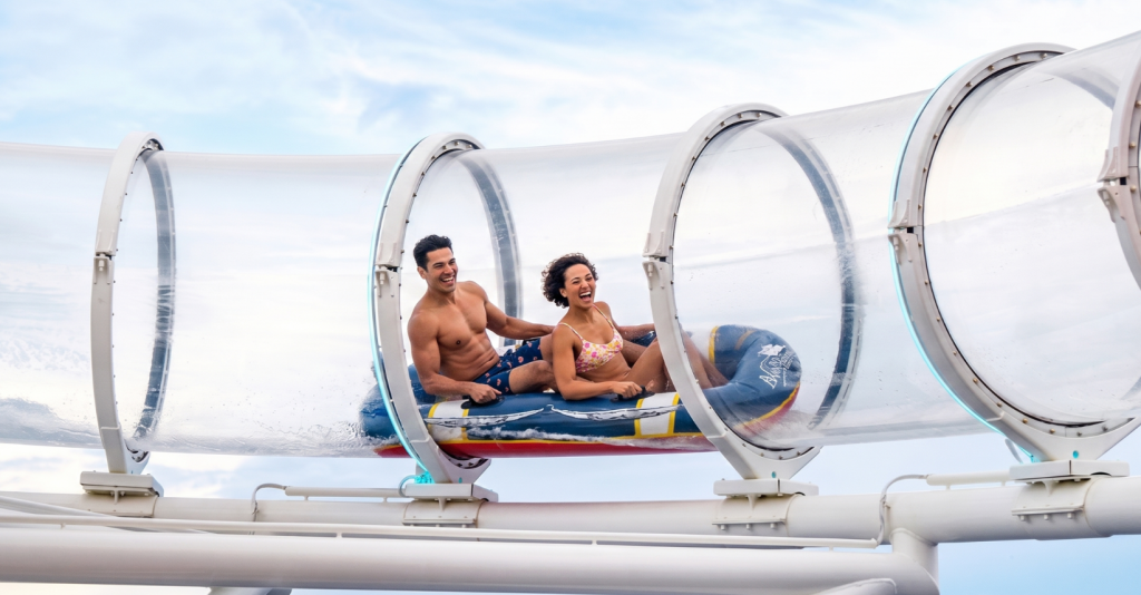 AquaMouse, la atracción acuática del Disney Treasure