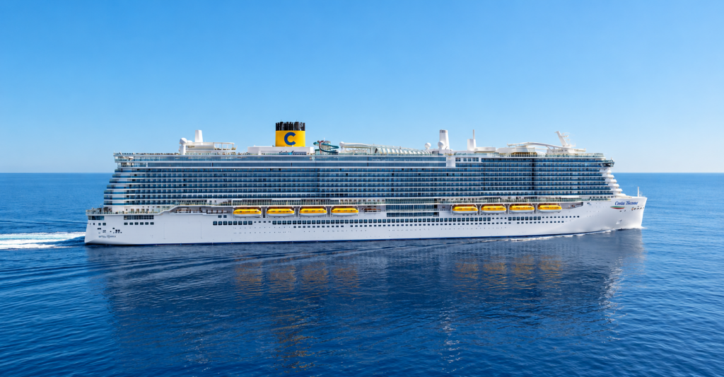 Costa Toscana navegando por el Mediterráneo