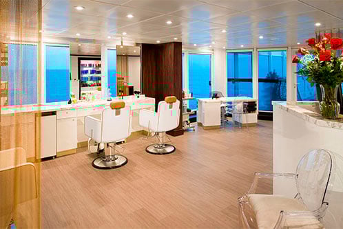 Salón de belleza, Azamara. SoloCruceros.com Salón de belleza, Azamara. SoloCruceros.com