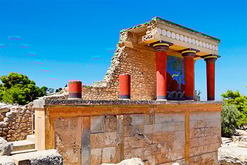 Destinos Celestyal Cruises, Palacio de Knossos en Heraklion. SoloCruceros.com Destinos Celestyal Cruises, Palacio de Knossos en Heraklion. SoloCruceros.com