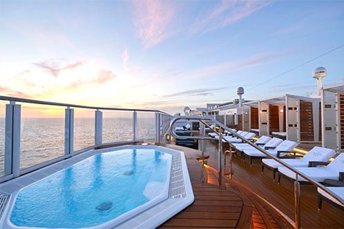 The Haven Sundeck by NCL. SoloCruceros.com The Haven Sundeck by NCL. SoloCruceros.com
