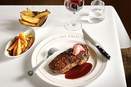 Gastronomía excelente con Seabourn. SoloCruceros.com