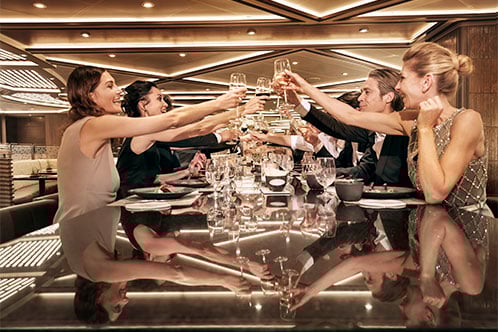 Bebidas incluidas con Silversea. SoloCruceros.com