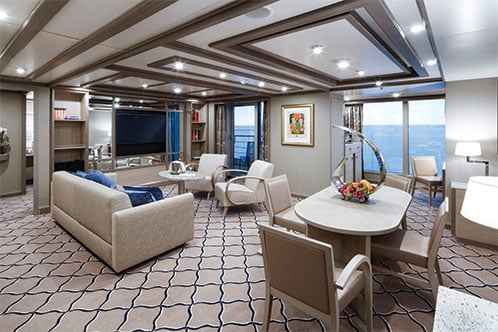 Suite de Silversea. SoloCruceros.com