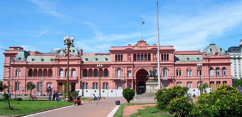Cruceros por Argentina, Casa Rosada. SoloCruceros.com Cruceros por Argentina, Casa Rosada. SoloCruceros.com