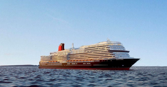 Queen Anne,  Cunard Line. SoloCruceros.com