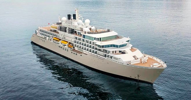 Silver Endeavour, Silversea Cruises. SoloCruceros.com