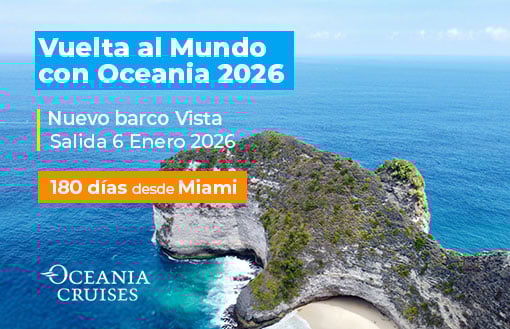 Cruceros Oceania 2025-2026. SoloCruceros.com