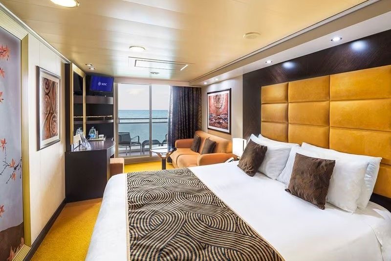 Balcón Deluxe con Vista Parcial