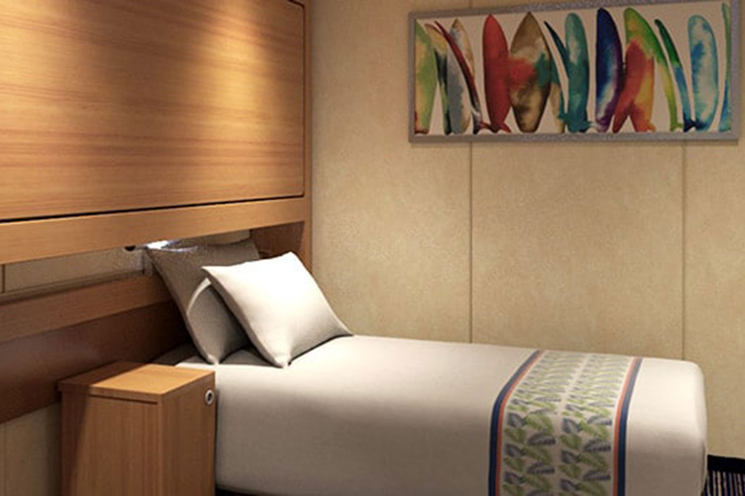 Interior con Literas