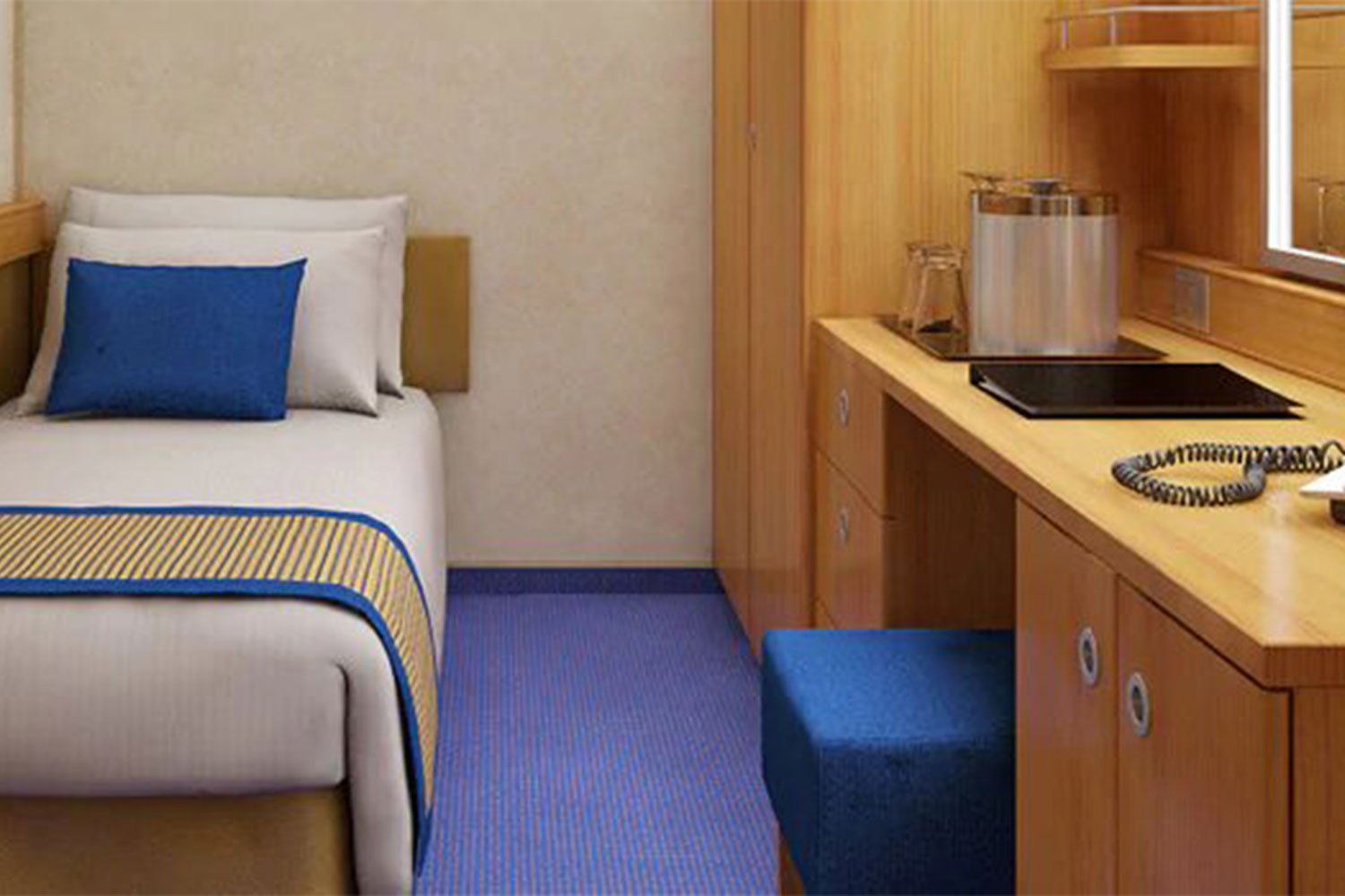 Interior con Literas