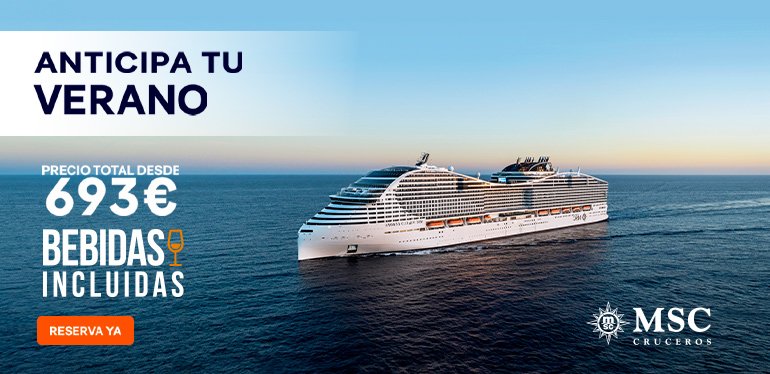 Verano 2025 con MSC Cruceros. SoloCruceros.com