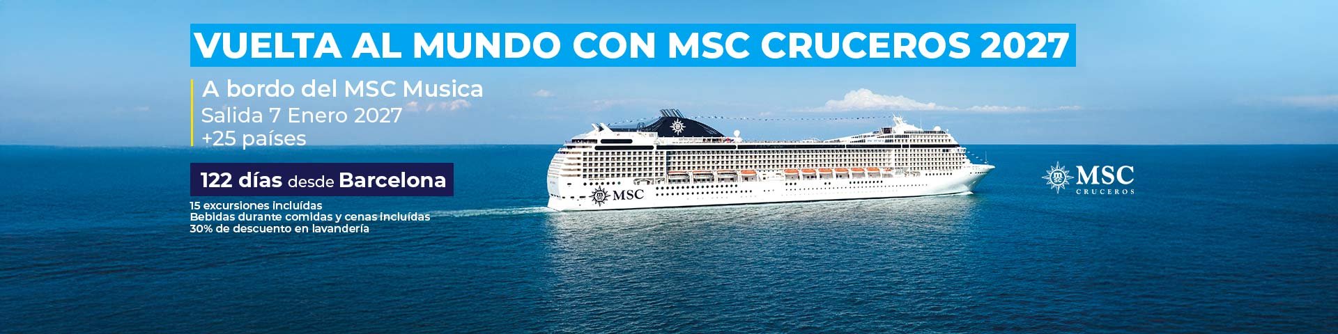 Cruceros Vuelta al Mundo. SoloCruceros.com