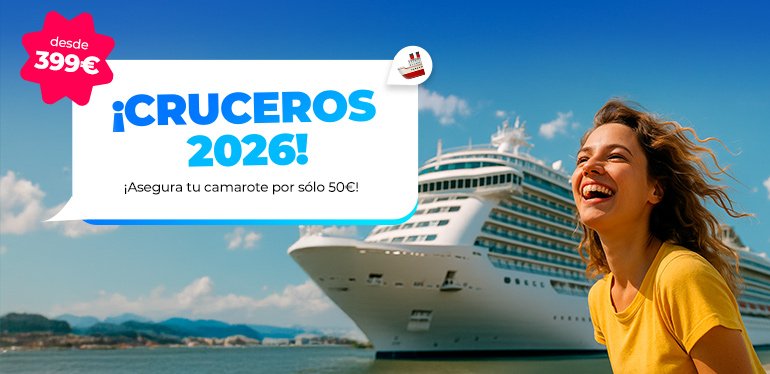 Cruceros 2026. SoloCruceros.com
