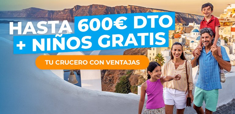 Cruceros familias. SoloCruceros.com