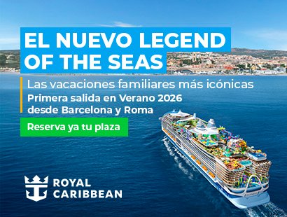 El Nuevo Legend of the Seas por el Mediterráneo. SoloCruceros.com